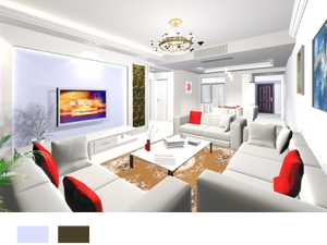欧式客厅背景墙欧式沙发装修效果图