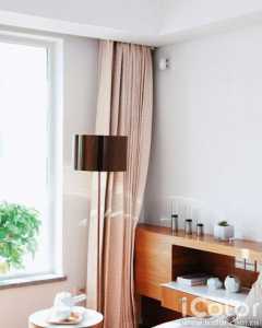 二居室现代简约沙发窗帘装修效果图