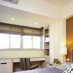 现代中式小户型卧室装修效果图