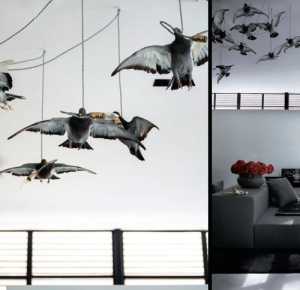 现代金属质感客厅沙发装修效果图
