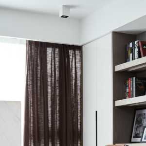 书房设计装修效果图布艺和竹帘哪种好窗帘的装饰风格