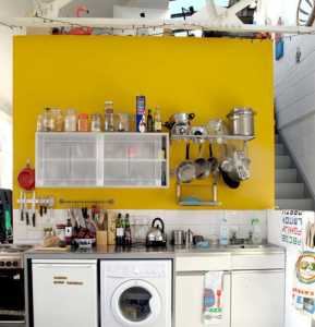 柜子厨房集成吊顶现代简约装修效果图