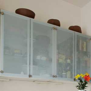 北欧吧台橱柜开放式厨房装修效果图