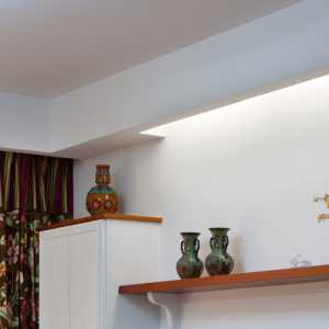 现代摩登型刺状吊灯起居室装修效果图