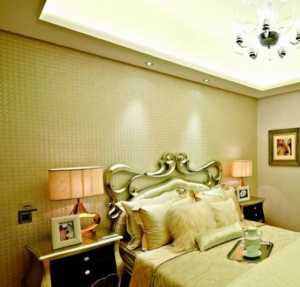 现代时尚loft卧室粉色装修效果图