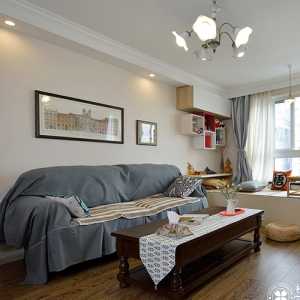 现代别墅绿色沙发起居室装修效果图