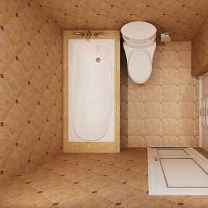 卫生间淋浴室瓷砖装修效果图