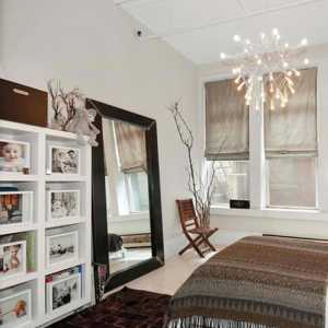 台灯卧室家具地毯现代简约装修效果图