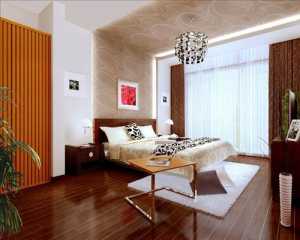 白色淡雅卧室现代三居装修效果图
