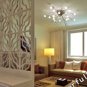客厅灯具美式客厅吊顶沙发装修效果图
