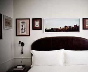 现代客厅卧室门现代壁纸装修效果图