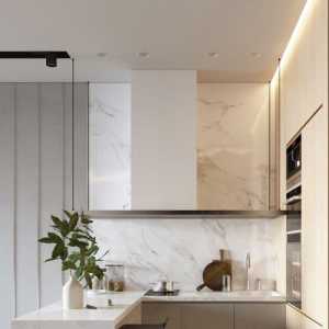 厨房白色飘窗现代别墅装修效果图
