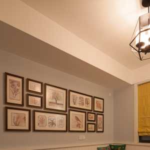 现代斑斓亮彩别墅起居室装修效果图