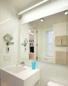卫浴洁具镜子简约卫生间装修效果图