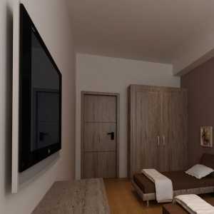 46平米现代一居室装修效果图