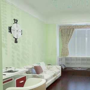 现代跃层卧室射灯装修效果图