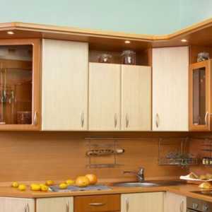 现代别墅明亮单色调厨房装修效果图