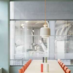 现代餐厅照片墙餐厅家具装修效果图