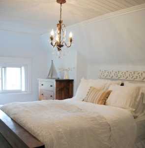 白色欧式大户型卧室装修效果图