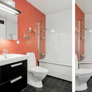 二室一厅现代时尚家卫生间装修效果图