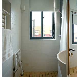 时尚白色瓷砖现代卫生间装修效果图