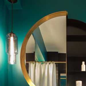 卫生间壁灯美式化妆镜装修效果图