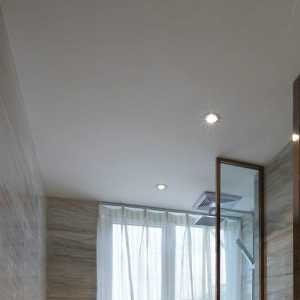 现代晶莹剔透式别墅卫生间装修效果图