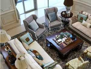 现代客厅现代家具地毯沙发装修效果图