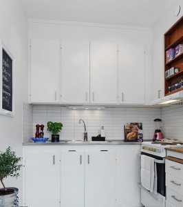 厨房隔断楼房现代整体橱柜装修效果图