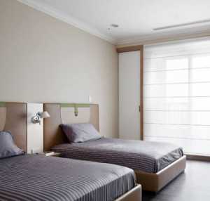 卧室背景墙日式实木置物架装修效果图