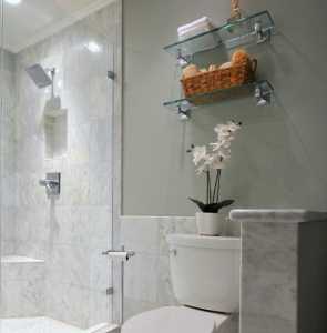 卫生间卫浴洁具面盆吸顶灯装修效果图