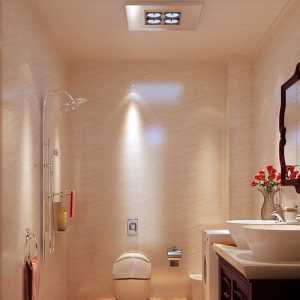 面盆柜灯具卫生间浴室柜装修效果图