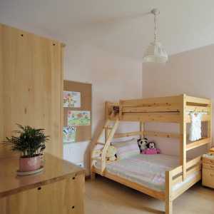 三居室壁纸中式儿童房装修效果图