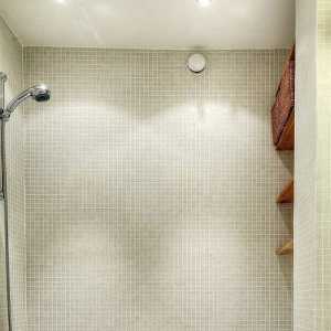 浴室简约二居瓷砖背景墙装修效果图