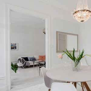 典雅清亮型欧式别墅起居室装修效果图