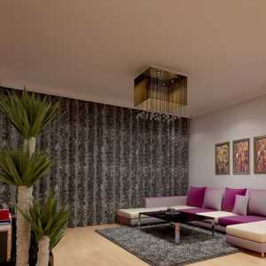 现代沙发博古架现代客厅装修效果图