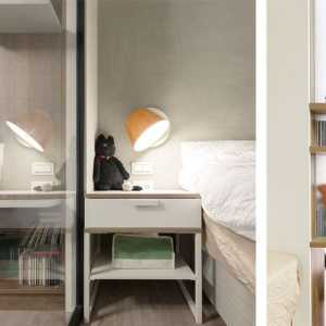 双人主卧室卧室家具现代装修效果图