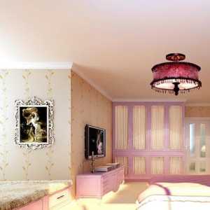 美式温馨小屋卧室房间装修效果图
