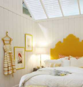 现代卧室吊顶展示装修效果图