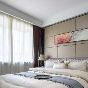现代精装大户型卧室装修效果图
