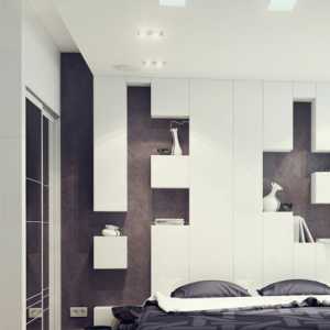 中式现代三居暖色调卧室装修效果图