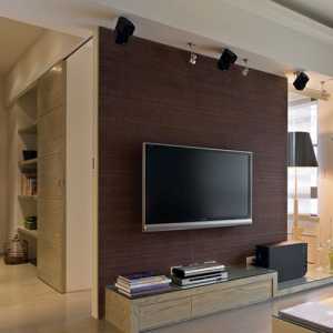 电视背景墙电视柜美式客厅装修效果图