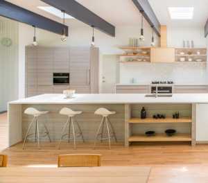 现代小厨房橱柜展示装修效果图