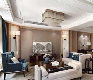 美式家具客厅吊灯客厅沙发装修效果图