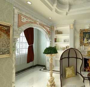 现代别墅光艳亮丽型起居室装修效果图