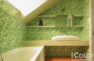 中式卫生间全铜浴室花洒装修效果图