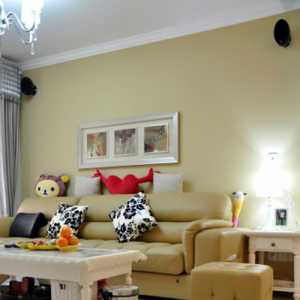 米色系现代家庭客厅日式装修效果图