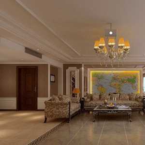 美式客厅古典沙发装修效果图