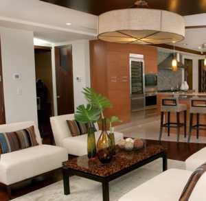 两室一厅沙发交换空间客厅装修效果图