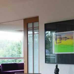 欧式吊灯电视背景墙客厅装修效果图